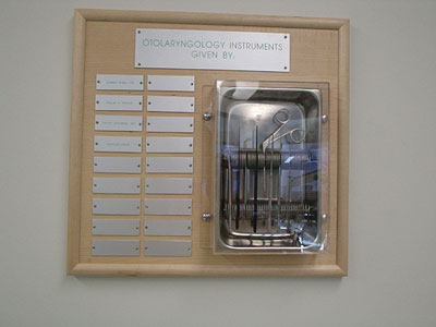 Plaques - varied materials
