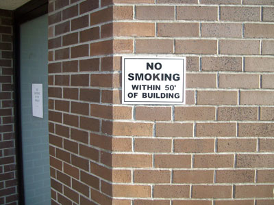 Vinyl Signs on Acrylic, Aluminum, Plastics