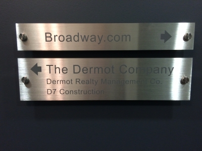 Architectural & Building Signage - interior