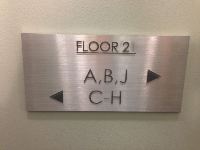 ADA & Modular Sign Systems
